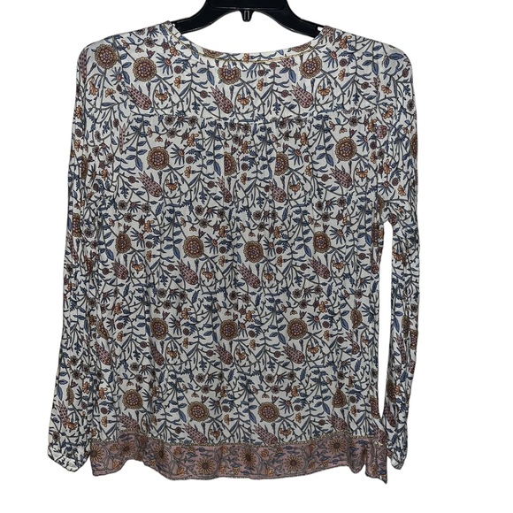 Lucky Brand Floral Top sz M - Picture 3 of 3